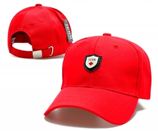 Dsquared2 Curved Snapback Hats 104364