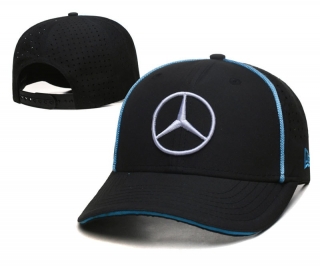 Mercedes-Benz Curved Snapback Hats 104462