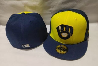 MLB Milwaukee Brewers 59FIFTY Fitted Hats 104562