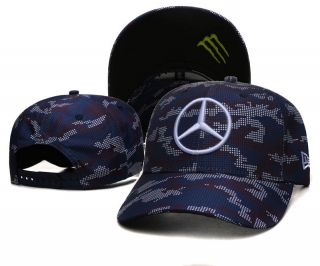 Mercedes-Benz Curved Snapback Hats 105076