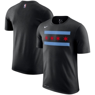 NBA Chicago Bulls Nike City Edition Shot Sleeved T-shirt 105341