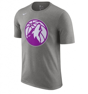 NBA Minnesota Timberwolves Nike City Edition Shot Sleeved T-shirt 105356
