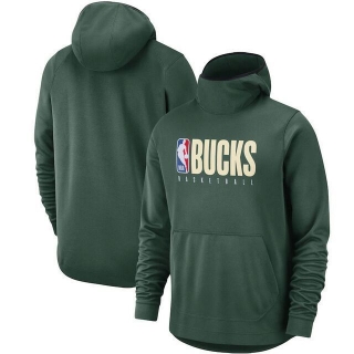 NBA Milwaukee Bucks Spotlight Practice Performance Pullover Hoodie 105390