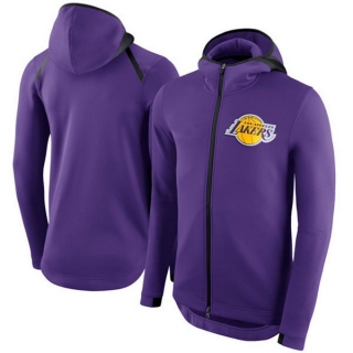 NBA Los Angeles Lakers Showtime Therma Flex Performance Full-Zip Hoodie 105414