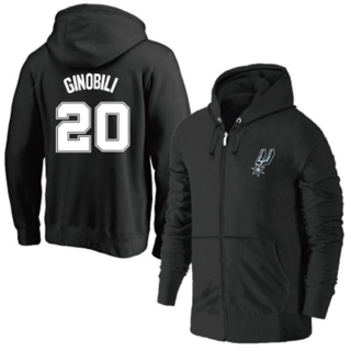 NBA San Antonio Spurs #20 Ginobili Full-Zip Hoodie 105467