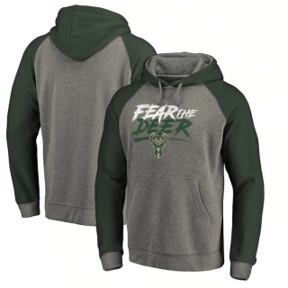 NBA Milwaukee Bucks Raglan Pullover Hoodie 105502