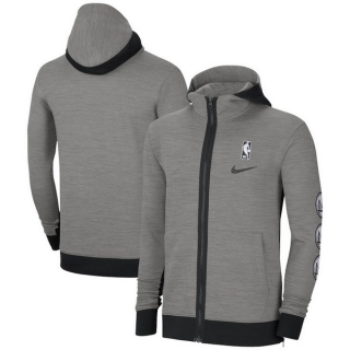 New NBA Golden State Warriors Authentic Showtime Performance Full-Zip Hoodie Jacket 105522