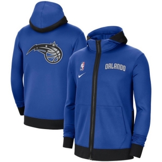 New NBA Orlando Magic Authentic Showtime Performance Full-Zip Hoodie Jacket 105537