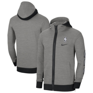 New NBA Portland Trail Blazers Authentic Showtime Performance Full-Zip Hoodie Jacket 105540