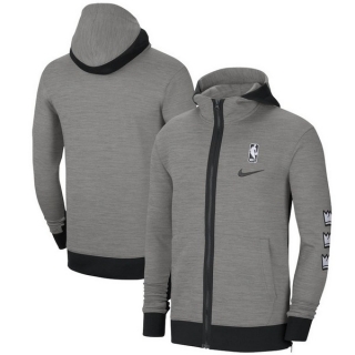 New NBA Sacramento Kings Authentic Showtime Performance Full-Zip Hoodie Jacket 105542