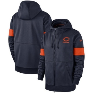 Chicago Bears NFL 2019 Full-Zip Pullover Hoodie 105799