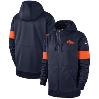Denver Broncos NFL 2019 Full-Zip Pullover Hoodie 105834