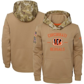 NFL Cincinnati Bengals Nike Salute to Service Youth Hoodie 106107