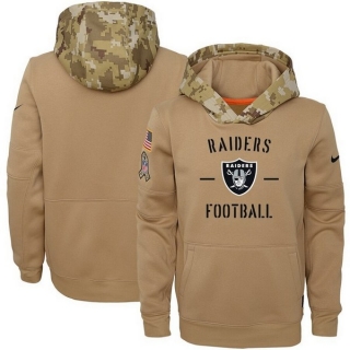 NFL Las Vegas Raiders Nike Salute to Service Youth Hoodie 106117
