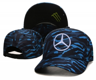 Mercedes-Benz Curved Snapback Hats 105079