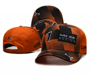 Red Bull Curved Snapback Hats 107416