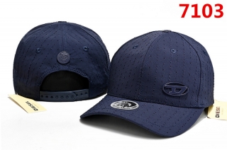 DESEL Pure Cotton High-Quality Curved Snapback Hats 107435