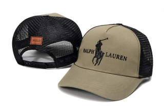 High Quality POLO Curved Mesh Snapback Hats 107675