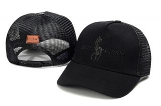 High Quality POLO Curved Mesh Snapback Hats 107678