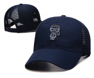 Karl Lagerfeld Curved Mesh Snapback Hats 107799