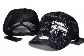 High Quality Pure Cotton ARMANI Curved Mesh Snapback Hats 108012