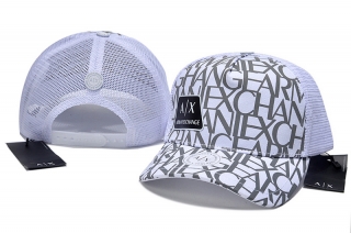 High Quality Pure Cotton ARMANI Curved Mesh Snapback Hats 108015