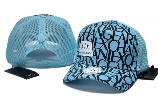 High Quality Pure Cotton ARMANI Curved Mesh Snapback Hats 108016