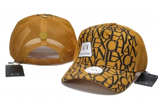 High Quality Pure Cotton ARMANI Curved Mesh Snapback Hats 108017