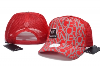 High Quality Pure Cotton ARMANI Curved Mesh Snapback Hats 108020