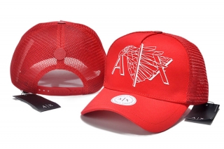 High Quality Pure Cotton ARMANI Curved Mesh Snapback Hats 108031
