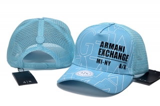 High Quality Pure Cotton ARMANI Curved Mesh Snapback Hats 108032
