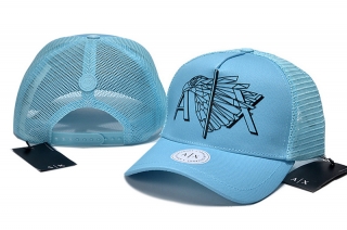 High Quality Pure Cotton ARMANI Curved Mesh Snapback Hats 108030