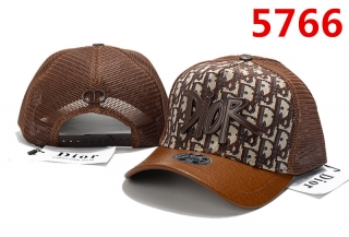 High Quality Pure Cotton DIOR Curved Mesh Snapback Hats 108035