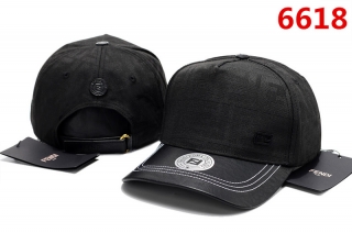 Fendi High Quality Pure Cotton Curved Strapback Hats 108336