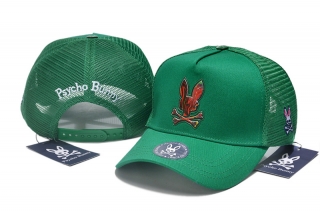 PsychoBunny High-Quality Cotton Curved Mesh Snapback Hats 108433