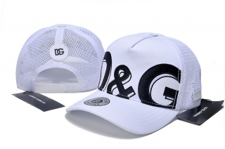 High Quality DOLCE&GABBANA Curved Mesh Snapback Hats 108748