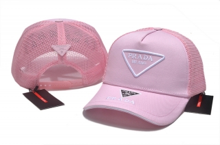 High Quality Prada Curved Mesh Snapback Hats 108769