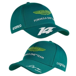 Aston Martin Curved Snapback Hats 108822