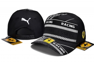 Ferrari High Quality Cotton Curved Snapback Hats 110930