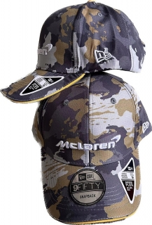 MCLaren Curved Snapback Hats 111009