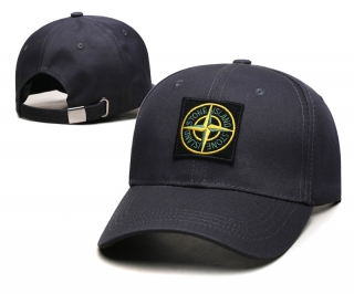 STONE ISLAND Curved Strapback Hats 111093