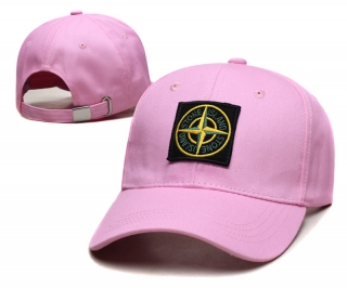 STONE ISLAND Curved Strapback Hats 111094
