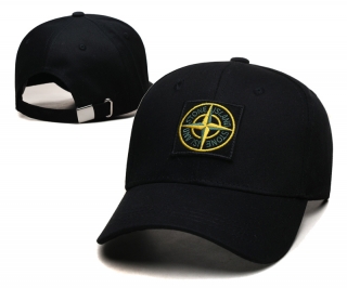 STONE ISLAND Curved Strapback Hats 111097