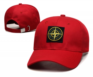 STONE ISLAND Curved Strapback Hats 111098