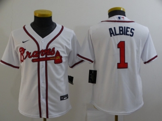 Atlanta Braves 1# ALBIES MLB Jersey 111742