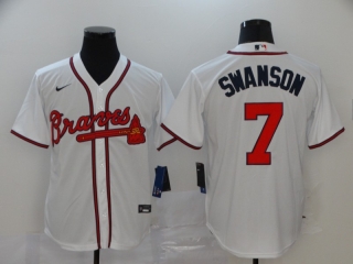 Atlanta Braves 7# SWANSON MLB Jersey 111774