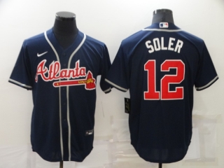 Atlanta Braves 12# SOLER MLB Jersey 111748