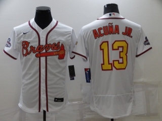 Atlanta Braves 13# ACUNA JR MLB Jersey 111750