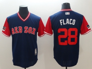 Boston Red Sox 28# FLACO MLB Jersey 111798