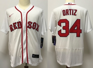 Boston Red Sox 34# ORTIZ MLB Jersey 111802